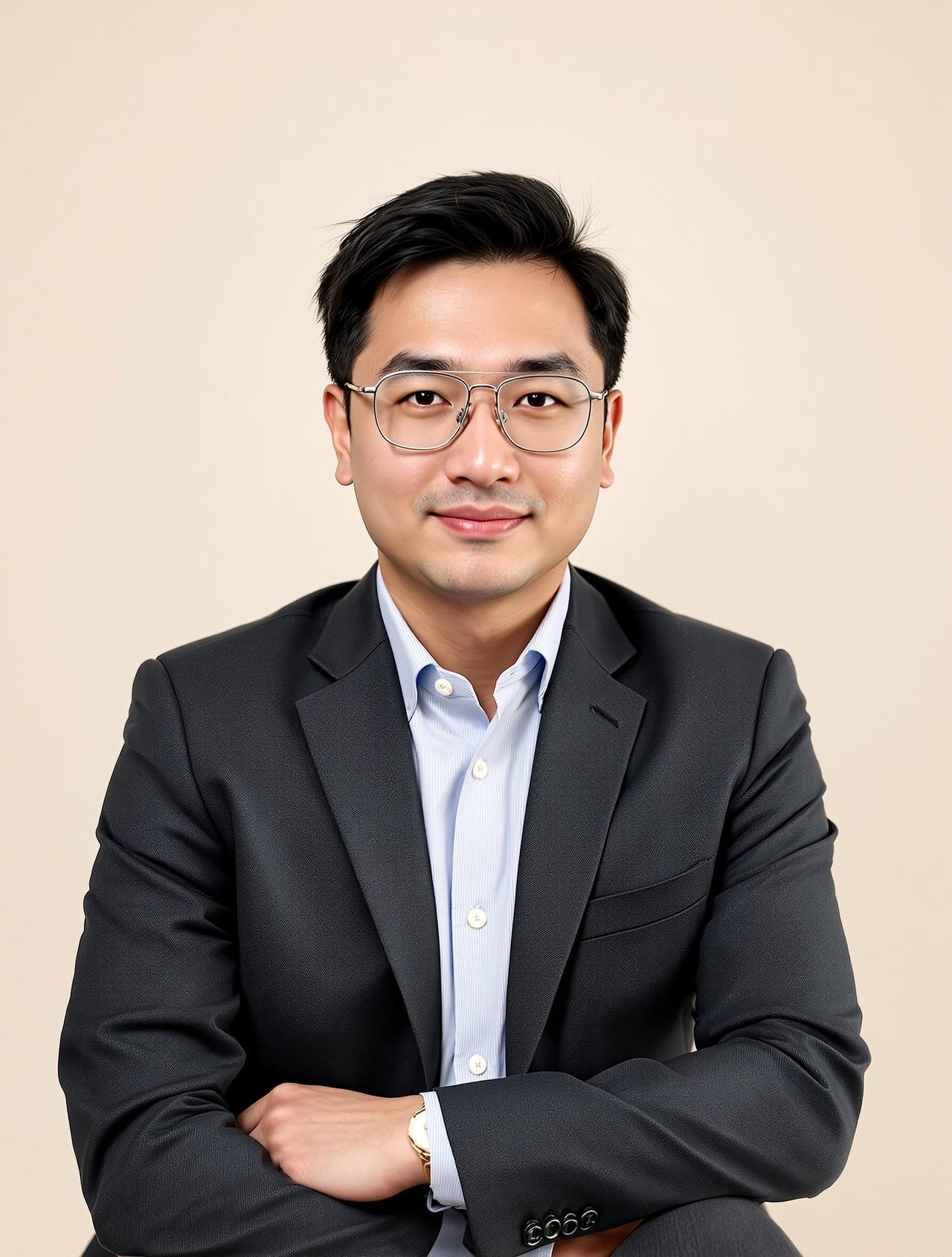 媒体报道人李明远肖像照